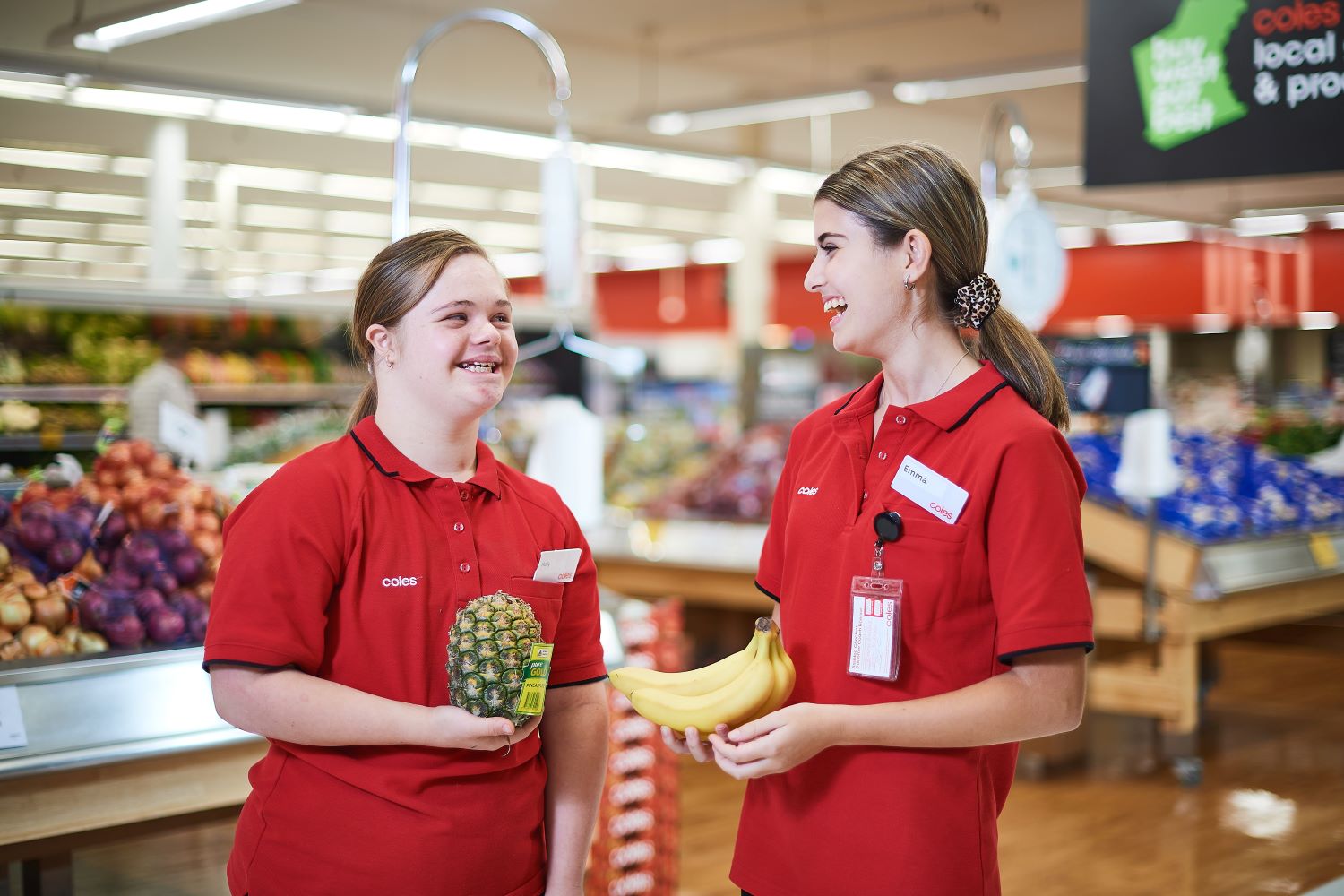 Coles team members